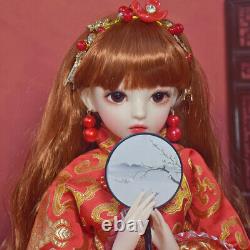 Full Set 1/3 BJD Doll DIY Toys Pretty Female Best Chilren's Birthday Gift Dolls