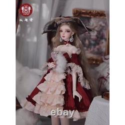 Full Set 1/3 Resin BJD Doll Joint Dolls Dignified Women Girl Birthday Gift Toy