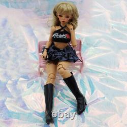 Full Set 1/4 BJD Doll Curly Girl Resin Ball Joints Body Female Handmade Toy
