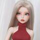Full Set 1/4 Bjd Doll Minifee Ball Jointed Sexy Girl Eyes Makeup Wig Clothes Toy