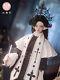 Full Set 1/4 Bjd Doll Priest Resin Jointed Face Makeup Eyes Toy With Clothes Hair