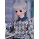 Full Set 1/4 Bjd Doll Sd Resin Joint Eyes Face Makeup Young Boy Gift Toy