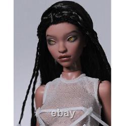Full Set 1/4 BJD Doll Supermodel Girl Resin Joints Body Eyes Face Makeup Wig Toy