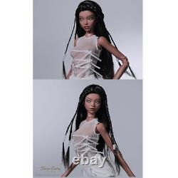 Full Set 1/4 BJD Doll Supermodel Girl Resin Joints Body Eyes Face Makeup Wig Toy