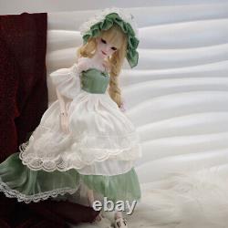 Full Set 1/4 BJD SD Ball Joint Resin Doll Girl Double-faced Nano Human Ghost Toy