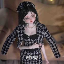 Full Set 1/4 Resin BJD Doll Ball Joint Doll Little Fragrance Aristocrat Girl Toy