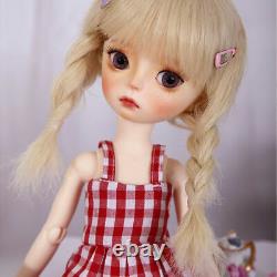 Full Set 1/6 BJD Doll 30cm Girls with Face Makeup Eyes Wig Clothes Kids Gift Toy