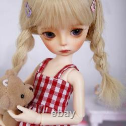 Full Set 1/6 BJD Doll 30cm Girls with Face Makeup Eyes Wig Clothes Kids Gift Toy