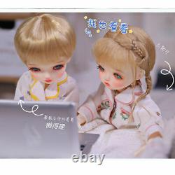 Full Set 1/6 BJD Doll Boy Girl Toy Free Eyes Clothes Wig Face Makeup Girl GIFT