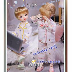Full Set 1/6 BJD Doll Boy Girl Toy Free Eyes Clothes Wig Face Makeup Girl GIFT