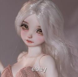 Full Set 1/6 BJD Dolls Hair Sweet Girl Handmade Face Make Up Clothes Gift Toys