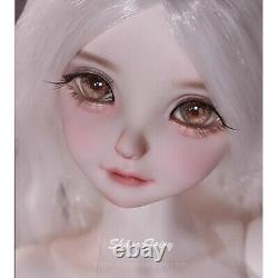 Full Set 1/6 BJD Dolls Hair Sweet Girl Handmade Face Make Up Clothes Gift Toys