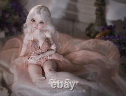 Full Set 1/6 BJD Dolls Hair Sweet Girl Handmade Face Make Up Clothes Gift Toys