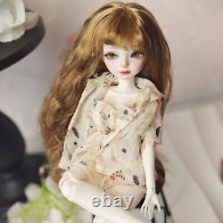 Full Set 1/6 Resin BJD Doll SD Ball Joint Doll Lovely Girl Loungewear Gift Toy