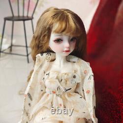 Full Set 1/6 Resin BJD Doll SD Ball Joint Doll Lovely Girl Loungewear Gift Toy