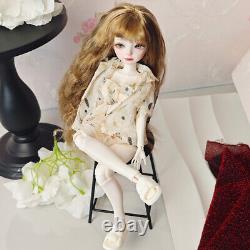 Full Set 1/6 Resin BJD Doll SD Ball Joint Doll Lovely Girl Loungewear Gift Toy