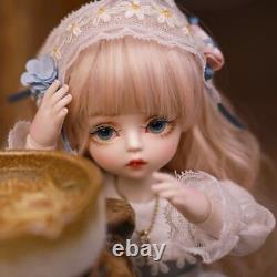 Full Set 30cm BJD Doll 1/6 Mini Girl Toy with Changeable Eyes Wigs Shoes Clothes