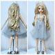 Full Set 60cm 1/3 Bjd Doll Girl Doll Makeup Changeable Eyes Dress Outfit Kid Toy