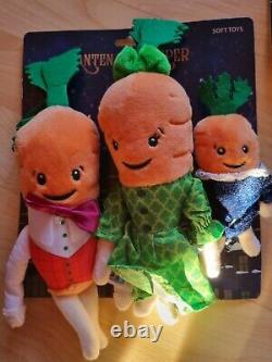 Full Set Aldi Kevin Carrot Family 2021 Complete NEW Christmas Soft Toys