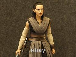 Full Set Custom Head Flocking Ray Hot Toys 1/6 Star Wars Ep8 The Last Jedi