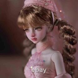 Full Set Pretty Girl 1/4 BJD Doll SD Ball Joint Resin Fairy Tale Style Fairy Toy