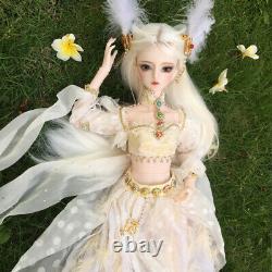 Full Set Pretty Lifelike 1/3 BJD Doll 60cm Ball Jointed Girl Dolls Kids DIY Toys