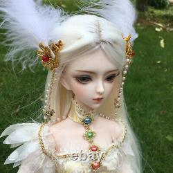 Full Set Pretty Lifelike 1/3 BJD Doll 60cm Ball Jointed Girl Dolls Kids DIY Toys