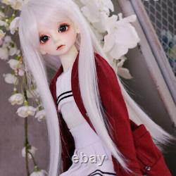 Full Set Toy 1/4 BJD SD Doll Resin Girl Gift Face Makeup Eyes Wig Clothes Shoes