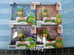 Full Set of 4 Teenage Mutant Ninja Turtles JADA TOYS Metal Die Cast Action Figure