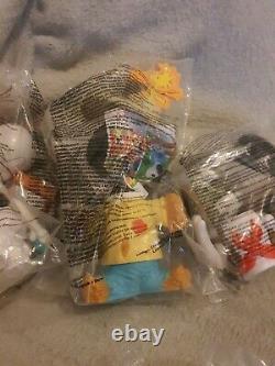 Full set of Vintage Rare Snoopy McDonalds Happy Meal Toys From 2000s New Sealed