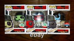 Funko Pop! Baseball Fury Full Set #824 Toy Tokyo NYCC Blue, Green & Red