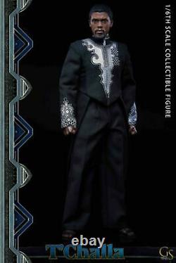 GSTOYS 1/6th Black Panther The King Of Wakanda Male Action Figure Doll Toy