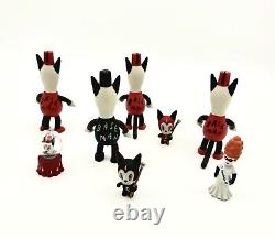 Gary Baseman x Kidrobot TOBY'S SECRET SOCIETY Vinyl Art Toy Full Set, SIGNED