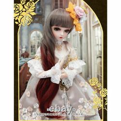 Girls GIFT 1/3 BJD Doll Eyes with Free Face Makeup Wig Hair Clothes Full Set Toy