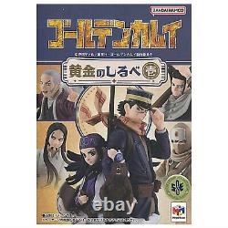 Golden Kamuy Ougon no Shirube Collection Toy 3 Types Full Comp Set Figure New