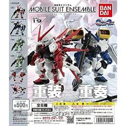Gundam Mobile Suit Ensemble 19 6 Full Set figure BANDAI Anime Toy