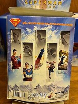 HOT TOYS Superman Clark Kent Collector Dioramas Figure Full Set (open box)