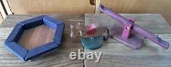 Haist / Grimms Dolls House Full Playground Set See Saw Sandpit Horse Very Rare