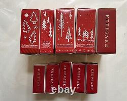 Hallmark Musical Toy Soldier Christmas Ornaments Full Set 2014 To 2023