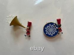 Hallmark Musical Toy Soldier Christmas Ornaments Full Set 2014 To 2024