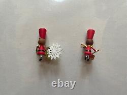 Hallmark Musical Toy Soldier Christmas Ornaments Full Set 2014 To 2024