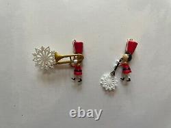 Hallmark Musical Toy Soldier Christmas Ornaments Full Set 2014 To 2024