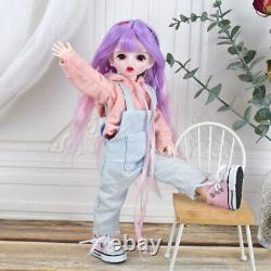 Handmade 1/6 12 Inch Fashion BJD Doll Full Set Accessories DIY Toys Xmas Gift