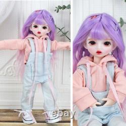 Handmade 1/6 12 Inch Fashion BJD Doll Full Set Accessories DIY Toys Xmas Gift