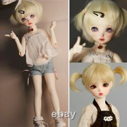 Handmade BJD Doll 1/6 Pretty Girl Toy Jointed Eyes Face Makeup Wig FULL SET GIFT