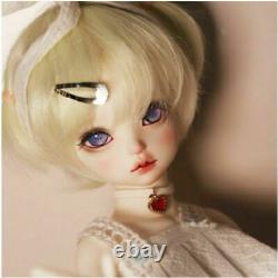 Handmade BJD Doll 1/6 Pretty Girl Toy Jointed Eyes Face Makeup Wig FULL SET GIFT
