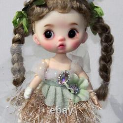 Handmade Full Set Kids Toys 1/12 BJD Cute Girl Doll Makeup Outfits Accessories