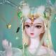 Handmade Pretty Girl Doll Toy 1/3 Bjd Doll Upgrade Face Makeup Outfits Full Set