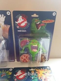 Hasbro Real Ghostbusters Full Set of 6 Figures Retro 80's toys re-issues Kenner