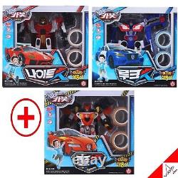 Hello Carbot Masking Trio KNIGHT LUKE PONE X Full Set Transformer Robot Toy 2024